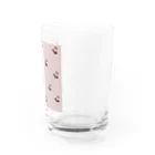 Giraffeinkのさくらんぼ Water Glass :right