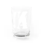 LUNARHOLIC STOREのエヌワイドットエー(通称「ニャ」) ・白 Water Glass :right