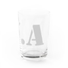 LUNARHOLIC STOREのエヌワイドットエー(通称「ニャ」) ・ライトグレー Water Glass :right