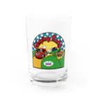 FrogPort（フロッグポート）のこまや ジャンピングラリー サイドアート Water Glass :right
