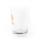 コヌイのアトリエの花とねこ Water Glass :right