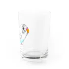 Lily bird（リリーバード）のセキセイインコのピーコちゃん Water Glass :right