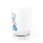 真白くん🐈🐾の新しいアイコンのグッズ Water Glass :right