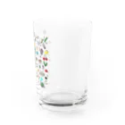 いそがしくてもメシのたべものふれんず Water Glass :right