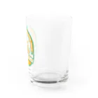 LUCHAのヘッドロックみかんジュース Water Glass :right