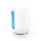 GOMENNEのカスミソウのミイラ/青 Water Glass :right