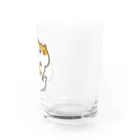 LINEスタンプ販売中ぱんのむにむにハムスター（カラー） Water Glass :right