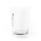 むしんちのシャーする猫 Water Glass :right