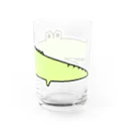 ぺちぺち工房 Pechi Pechi Atelierのわに Water Glass :right