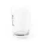 すごいＴシャツ屋さんのテキトーすぎるネコ（筋トレ編） Water Glass :right
