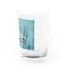 華氏-20°の猫耳恐竜 Water Glass :right