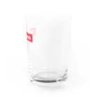 れなしやの赤いボックスに"高橋"ロゴ Water Glass :right