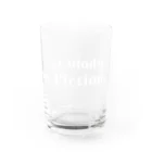 いわフォトのPhoto is Non Fiction. (白字) Water Glass :right