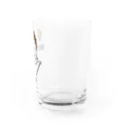 ウサネコのナイツ・アーチェリー Water Glass :right