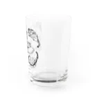 ぼんのぼんのよもぎが6ぴき Water Glass :right