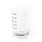 右ねじのprimary colors Water Glass :right