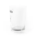 NIKORASU GOの歴史の偉人デザイン「ジンギスカン」（Tシャツ・パーカー・グッズ・ETC） Water Glass :right