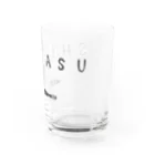 NIKORASU GOのグルメTシャツ「しらす」 Water Glass :right