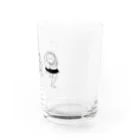 あのこの北斎　雀踊り Water Glass :right