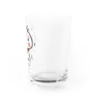 猫面飾屋　SUZURI店のぐすんタマ吉 Water Glass :right