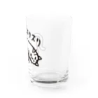 ABTMの路地から出てきたへんな猫 cat Water Glass :right