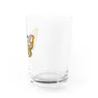 Full of vitality　(フル　オブ　バイタリティ)のBeautiful　moth　(綺麗な蛾)　Full of vitality　(フル　オブ　バイタリティ) Water Glass :right