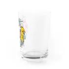 Full of vitality　(フル　オブ　バイタリティ)のPink☆lion　(ピンクのライオン)　ピンクバージョン　Full of vitality　(フル　オブ　バイタリティ) Water Glass :right