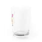 Full of vitality　(フル　オブ　バイタリティ)のpink☆rabbit　(ピンクのうさぎ)　ピンクバージョン　Full of vitality　(フル　オブ　バイタリティ) Water Glass :right