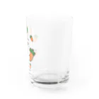 うさぎまみれのうさぎとにんじん Water Glass :right