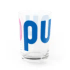 nuppuのnuppu logo BP Water Glass :right