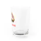 n-designのハムカツLOVE Water Glass :right