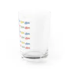 おちおちおのサメち　COLORFUL Water Glass :right