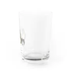 らくがきが過ぎるのよろしく猫親子 Water Glass :right