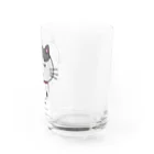 しょうゆごはんのつり目にゃんこのにぼし Water Glass :right