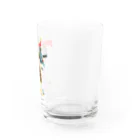 Rock catのMilitary cat マシンガン Water Glass :right