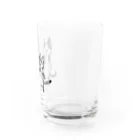 むしんちのてつなぎ猫 Water Glass :right