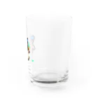 くまくま。ショップのくまくま。チョコミン党 Water Glass :right