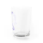 blueHawaiiのネオンカラーヨロイザメ Water Glass :right