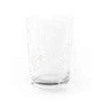 SakihoKurazumiIlustrationのおよぐしろくまおやこ Water Glass :right