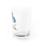 sae. のほっぺたぺたり Water Glass :right