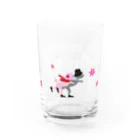 エダマメトイチのトイプードルのエダマメトイチ スケート Water Glass :right