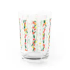 ルルエチュードのてんてんチューリップ（レッド） Water Glass :right