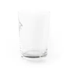 西表かえる連合公民館のa kaeru in the hand オオハナサキガエル （グラス用） Water Glass :right