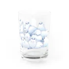 BARE FEET/猫田博人のアザラシつみつみ・グラス Water Glass :right