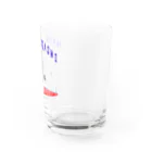 NIKORASU GOのボートレースデザイン「まくり差し」（Tシャツ・パーカー・グッズ・ETC） Water Glass :right