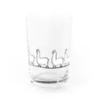 sunokko designのアルパカ キャラバン Water Glass :right