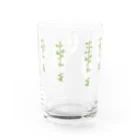 しまのなかまfromIRIOMOTEの西表島の白い花（サガリバナ） Water Glass :right