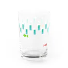 月山のみずをおよぐ Water Glass :right