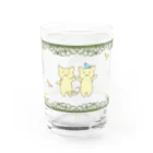 PygmyCat　suzuri店の仏にゃんグラス Water Glass :right