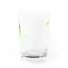 よそ町のシカクマメ Water Glass :right